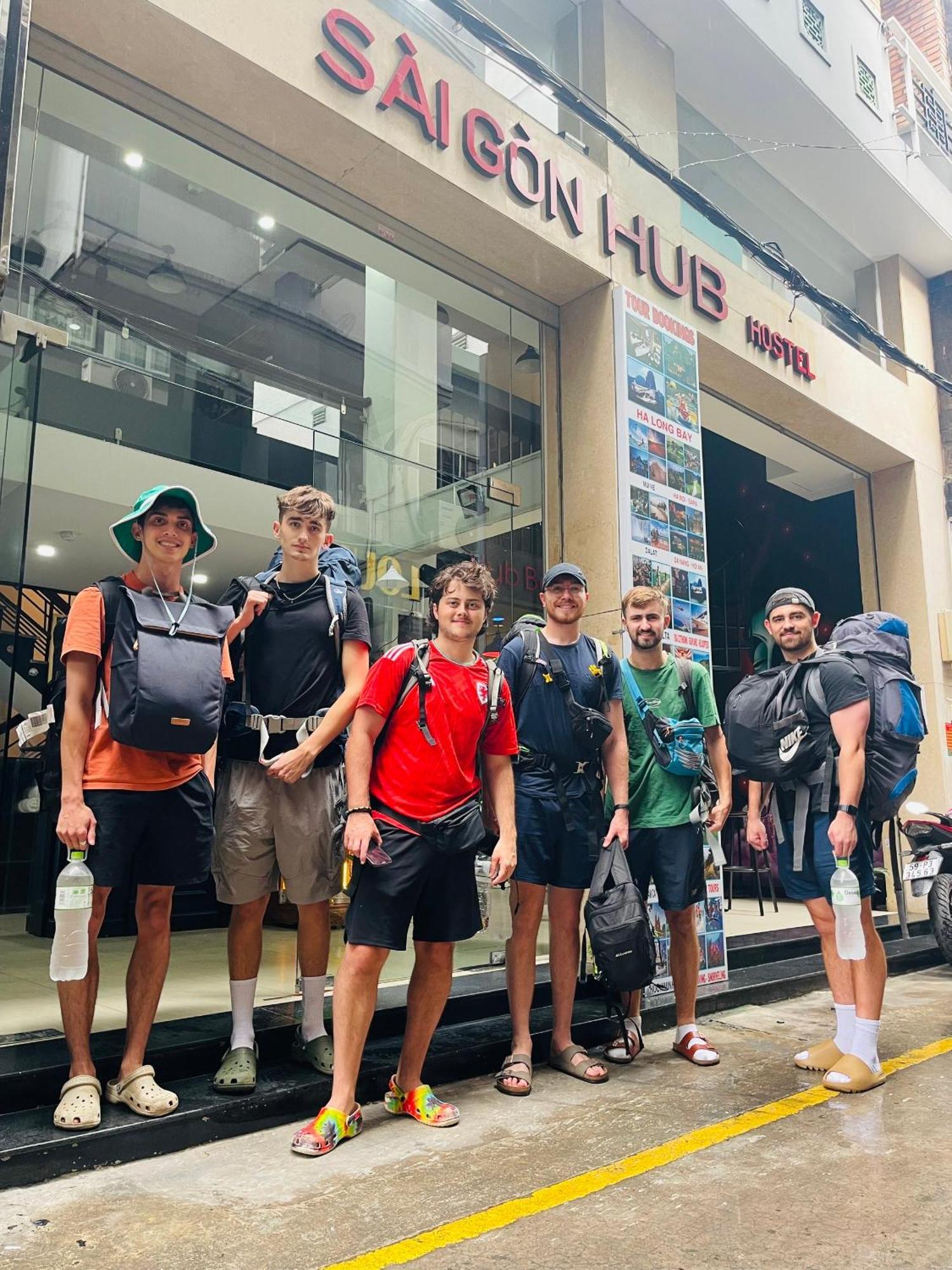Saigon Hub Hostel مدينة هوشي منه المظهر الخارجي الصورة