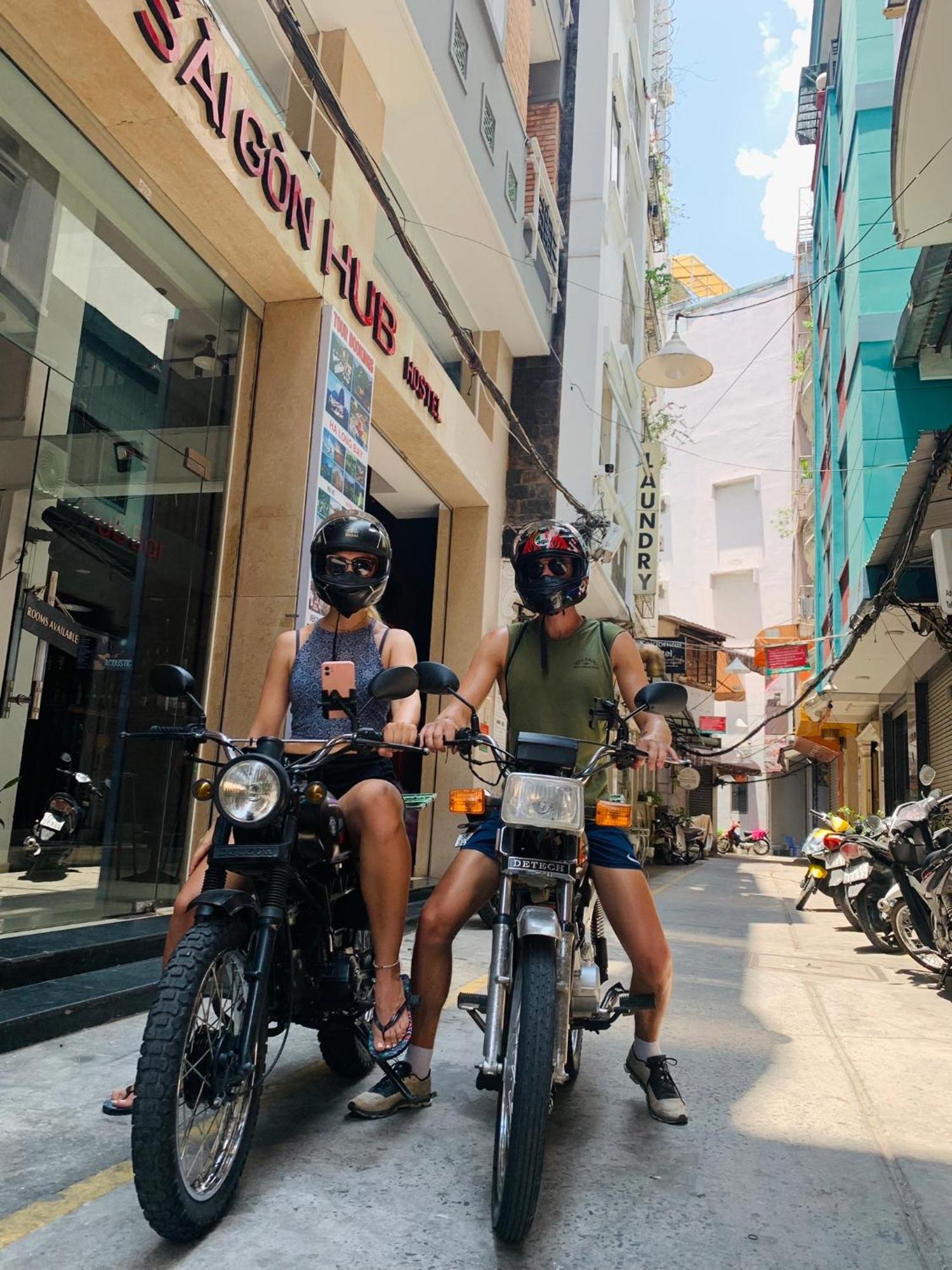 Saigon Hub Hostel مدينة هوشي منه المظهر الخارجي الصورة