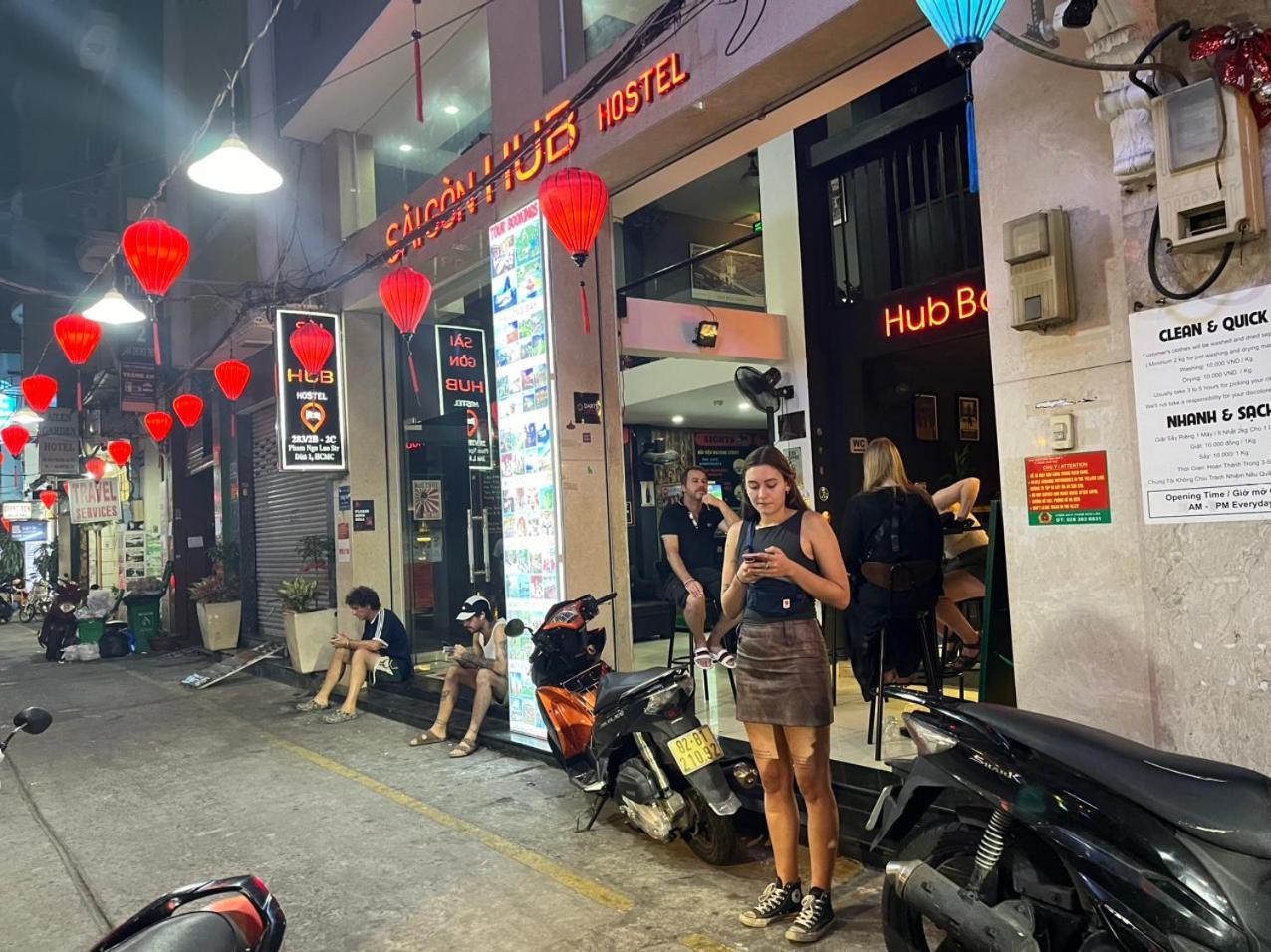 Saigon Hub Hostel مدينة هوشي منه المظهر الخارجي الصورة